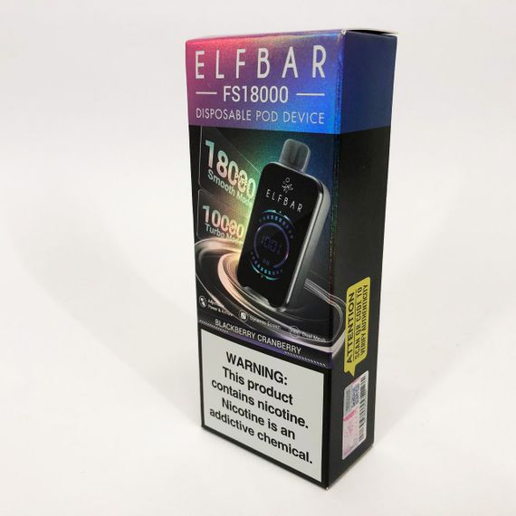 ELF BAR FS18000 5%. Ожина Журавлина (Blackberry Cranberry) | Зображення 7