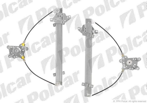 Стеклоподъемник передний Mitsubishi Outlander '03-09 правый, 5265PSG2, MR573878
