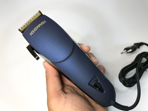 Профессиональная проводная машинка для стрижки волос Gemei 812 с титановыми ножами | Зображення 2