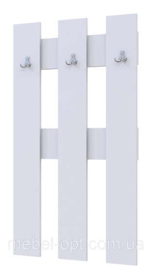 Вішалка для одягу Н1 Doros Білий 65х3,2х115 (41510008)