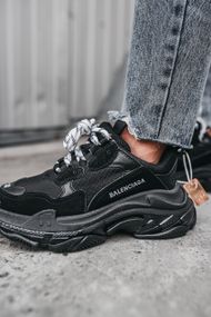 Кросівки Bale/nc/aga Triple S «Black весна / літо / осінь 0161