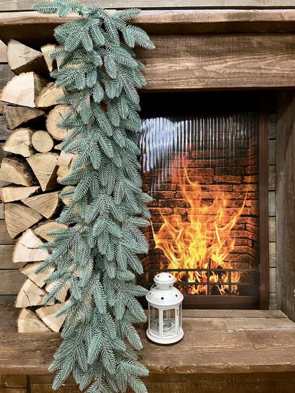 Гірлянда хвойна лита Classic 2 м блакитна | Зображення 6