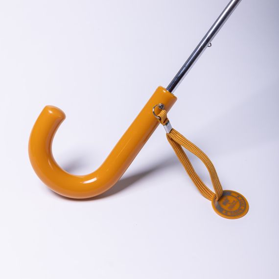 Класична дитяча парасолька-тростина механічна з поліестеру міцна надійна 8 спиць діаметр 89 см Зелений HP-23-12GR | Зображення 5