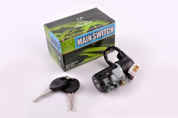 Замок зажигания (голый)   Honda DIO AF18/27   (2 провода)   EURORUN