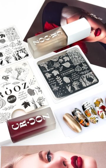 Пластина для стемпінгу Crooz 12 (6 х 6см) | Зображення 1