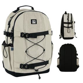 Рюкзак шкільний GoPack Education Teens 186 бежевий (GO25-186L-4)