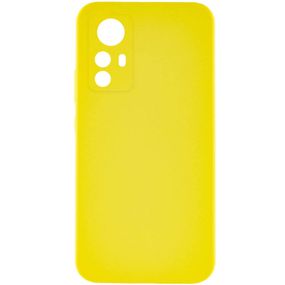 Чехол Silicone Cover Lakshmi Full Camera (AAA) для Xiaomi Redmi Note 12S Желтый / Yellow