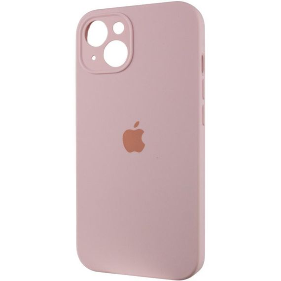 Чохол Silicone Case Full Camera Protective (AA) для Apple iPhone 15 Plus (6.7") Рожевий / Chalk Pink | Зображення 2