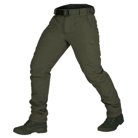 Зимові штани SoftShell Олива (6614), S XXXL