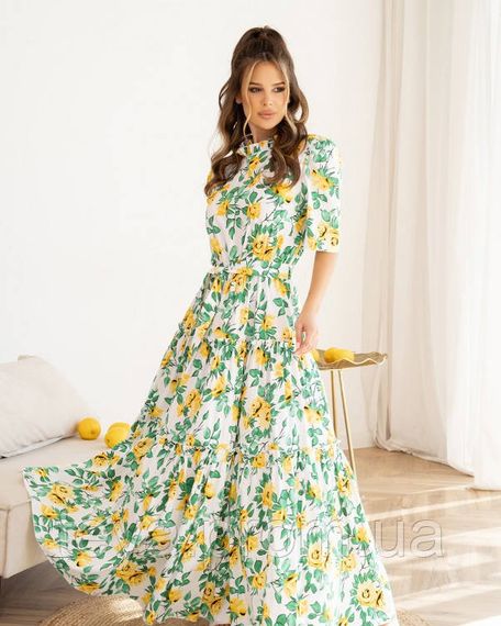 Плаття для жінок колір білий FI_007943