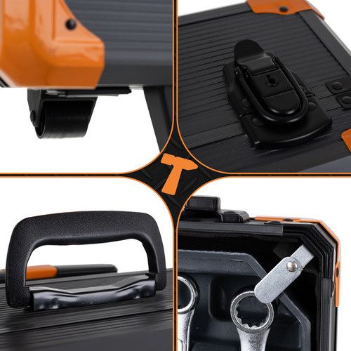 Набір інструментів Bigstren 1000 шт - алюмінієва валіза з колесами, 4 органайзери, гайкові ключі, головки, біти, плоскогубці, викр | Зображення 2