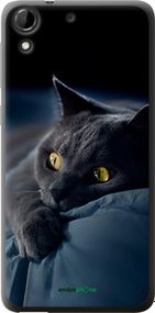 Чохол на HTC Desire 728G Димчастий кіт "825u-145-2448"