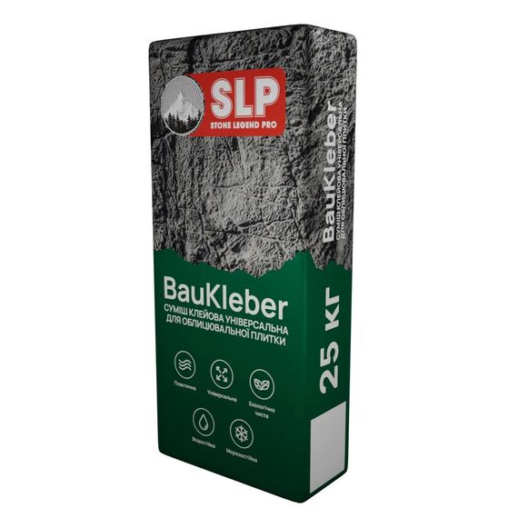 Клей для плитки SLP BauKleber P550 (Універсальний) 25кг