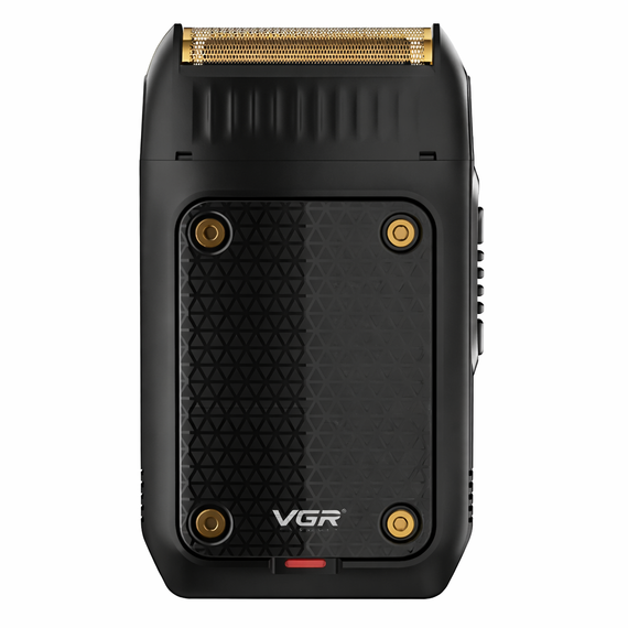 Електробритва портативна VGR V-353 з USB, Чорна/Професійна чоловіча машинка для гоління | Зображення 3