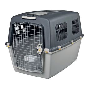 Контейнер-переноска для собак Trixie Gulliver 7, 73 x 75 x 104 см, сірий