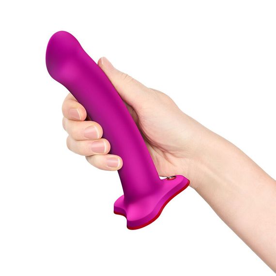 Фалоімітатор Fun Factory MAGNUM Blackberry, дуже гнучкий, довжина 18,3 см, діаметр 3,7 см | Зображення 2