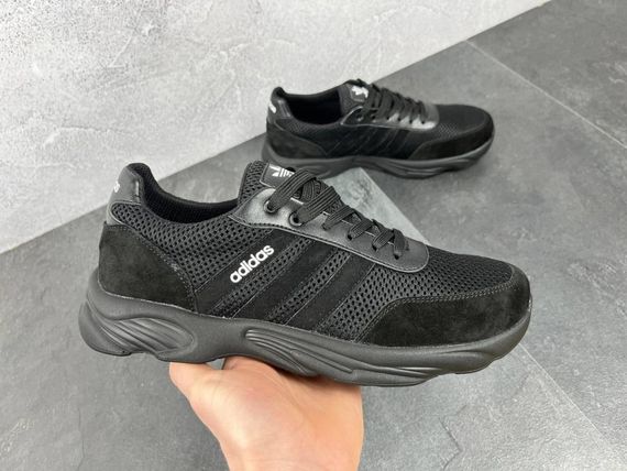 Кросівки Adidas весна/літо колір чорний | Зображення 5