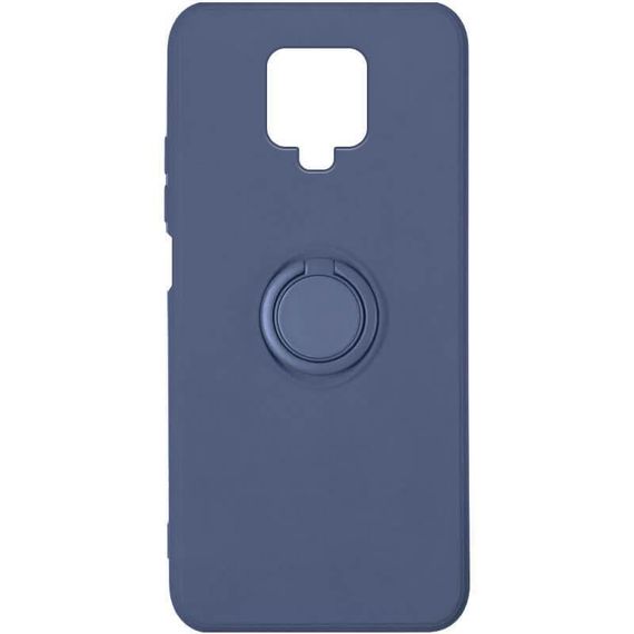 Чохол TPU Candy Ring для Xiaomi Redmi Note 9 Pro Max blue