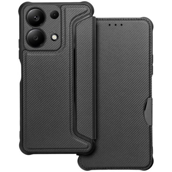 Кожаный чехол книжка GETMAN Razor (PU) для Xiaomi Redmi Note 13 4G | Зображення 3