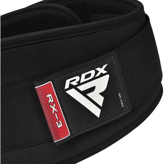 Пояс (важка атлетика) RDX RX3 EVA Curve неопреновий Black M | Зображення 5