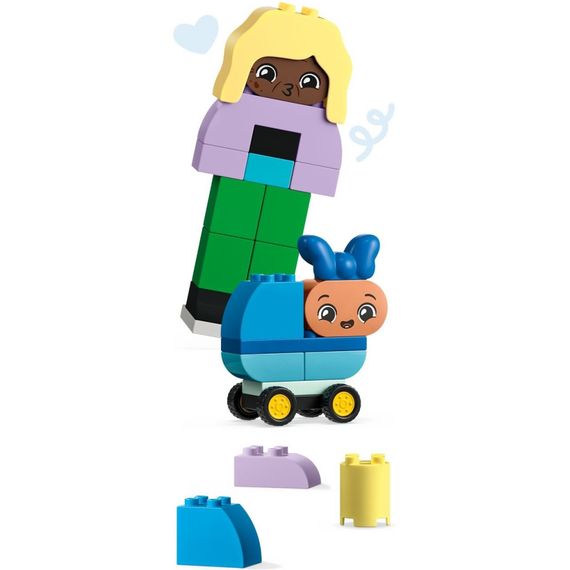 Конструктор LEGO DUPLO Town Конструктор людей із сильними емоціями 71 деталей (10423) | Зображення 2