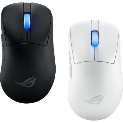 Мышка ASUS ROG Keris II WL ACE Wireless/Bluetooth/USB White (90MP03N0-BMUA10) | Зображення 5