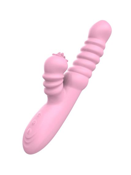 Вібратор Vibrating Spear USB 3 functions of thrusting Sex Aura | Зображення 3