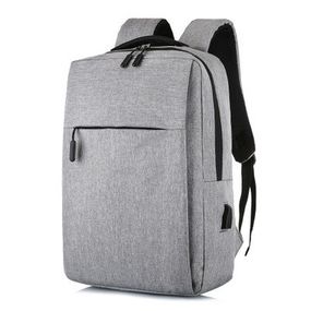 Рюкзак для ноутбука Merlion 14", вихід під USB-кабель, 32х11х41 см, Gr арт.34410