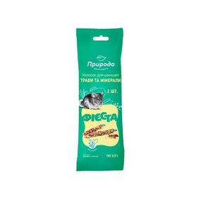 Ласощі Природа Фієста Колосок для шиншил трави та мінерали 100 г / 2 шт