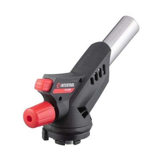 Пальник газовий, п'єзозапалювання, регулятор INTERTOOL GB-00281 | Зображення 3
