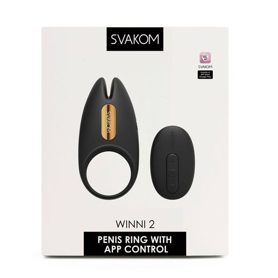 Ерекційне віброкільце Svakom Winni 2, керування зі смартфона, пульт ДК | Зображення 7