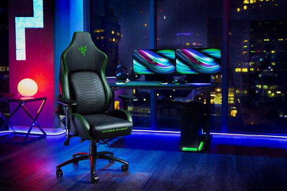 Кресло геймерское RAZER Iskur green (RZ38-02770100-R3G1) | Зображення 8