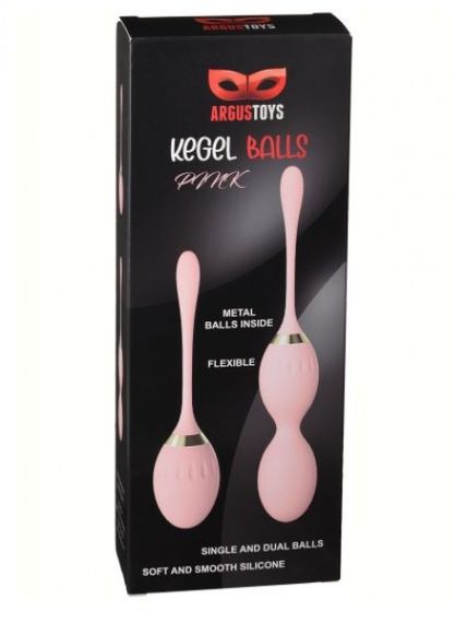 Вагінальні кульки Kegel balls Pink Sex Aura | Зображення 1