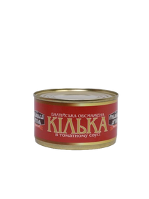 Кілька балтійська в томатному соусі Рибацька Артіль 230 г