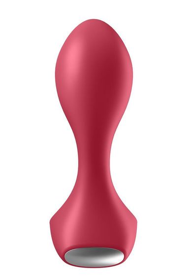 Анатомічна анальна пробка із вібрацією Satisfyer Backdoor Lover червона Sex Aura | Зображення 2