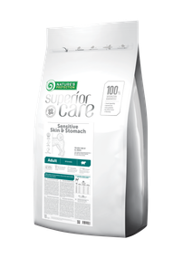 Корм Nature's Protection Superior Care Sensitive Skin & Stomach Adult All Breeds сухий для собак з чутливим травленням 10 кг