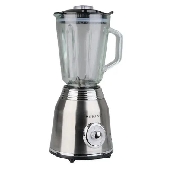 Блендер измельчитель стационарный Sokany SK-186 портативный блендер с чашей 1,5л