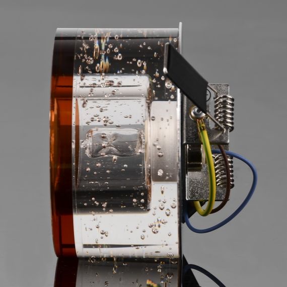 Светильник точечный декоративный HDL-G210 CL/TEA G9 | Зображення 4