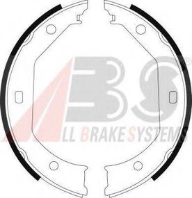 Колодка гальм. барабан. BMW 535I задн. (вир-во ABS) A.B.S. 8973 на BMW 5 седан (E39)