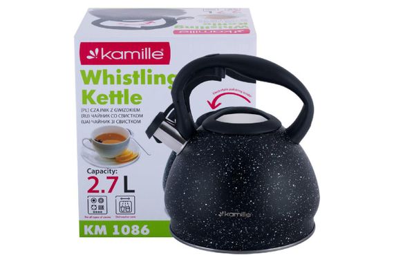 Чайник нержавеющий Kamille - 2,7 л 1086 | Зображення 6