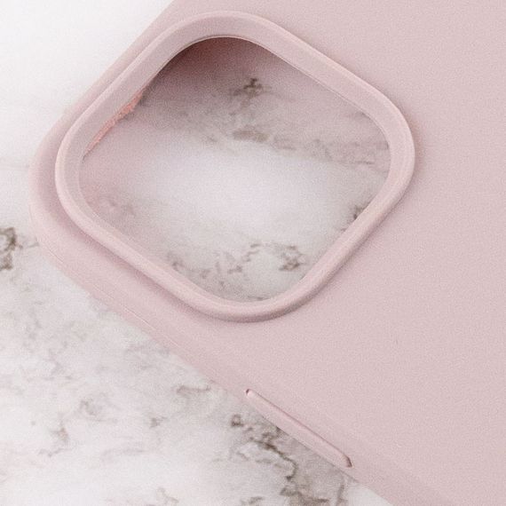 Чохол Silicone Case Full Protective (AA) для Apple iPhone 16 Pro (6.3") Сірий / Lavender | Зображення 3