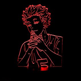 Акриловий світильник-нічник Тендо Сатори червоний tty-n001635