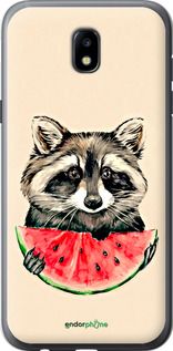 Чохол на Samsung Galaxy J5 J530 (2017) Єнотик з кавуном "4605u-795-2448"