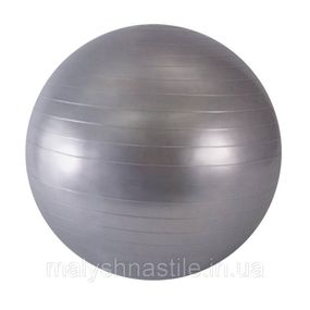 Мяч для фитнеса B6580(Silver) 65 см, серебристый