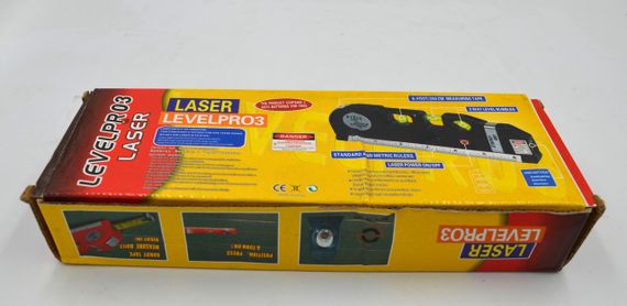 Рівень лазерний Laser Level PRO 3 побутовий 25 см з рулеткою (LV-05) | Зображення 5