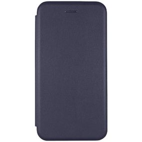 Шкіряний чохол-книжка Classy для Samsung Galaxy A17 4G/5G Темно-синій
