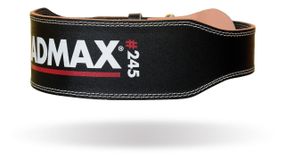 Пояс для важкої атлетики MadMax MFB-245 Full leather шкіряний Black XXL