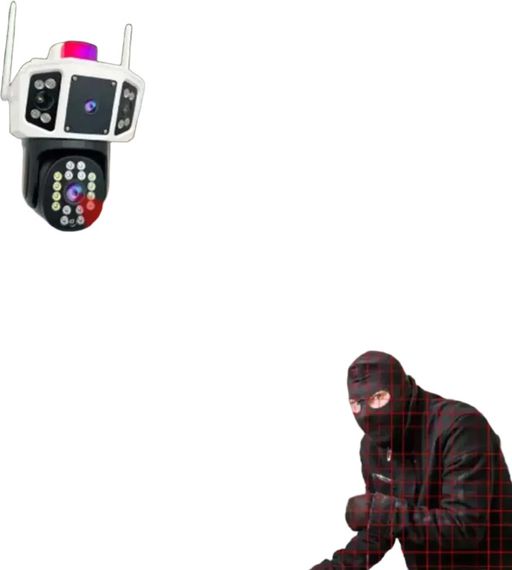 Вулична WiFi камера 4Мп з двома об'єктивами XPRO YC101 (234574568_1345) | Зображення 9