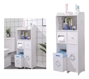 Напольная полка для ванной комнаты, шкаф для хранения вещей
