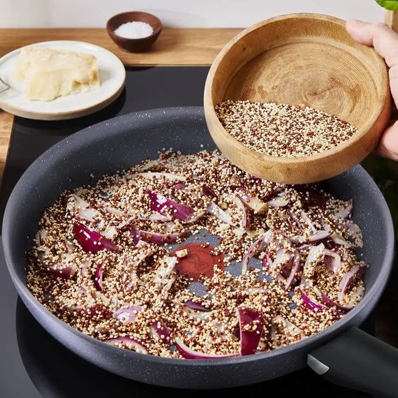 Сковорода Tefal Cook Natural, 28см, алюміній, бакеліт, сірий (B5790602) | Зображення 6